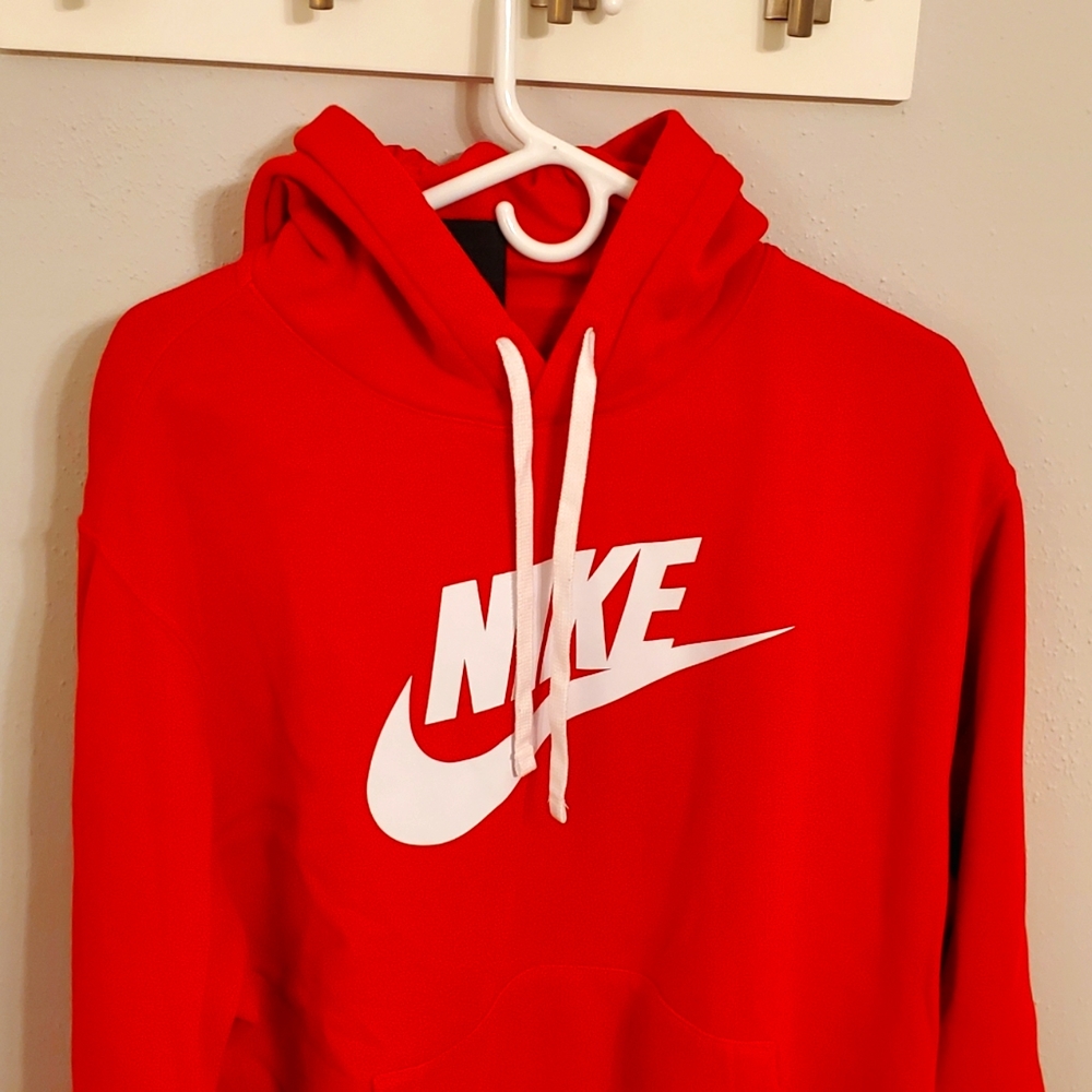 Red XL NIKE hoodie